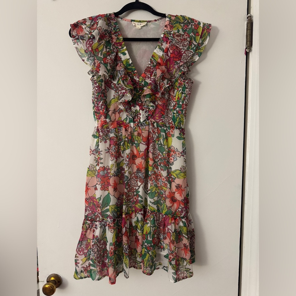 Roller Rabbit Multicolor Floral Dress